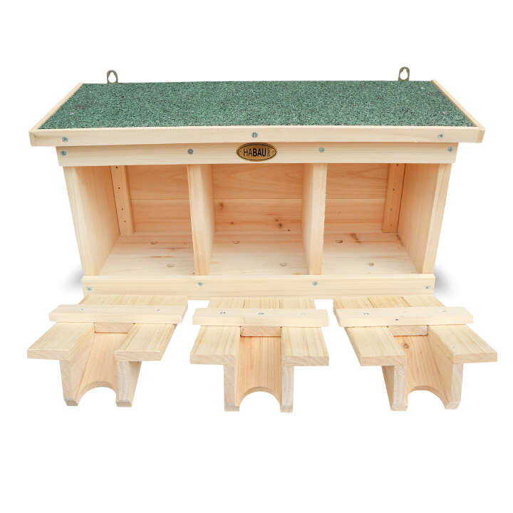 HABAU Spatzenhaus mit 3 Brutkammern